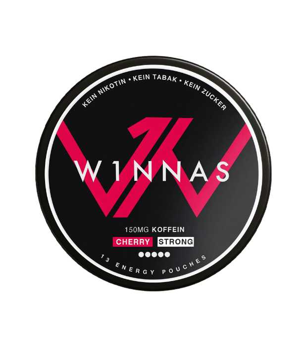 W1NNAS Performance Pouches Cherry mit 150 mg Koffein
