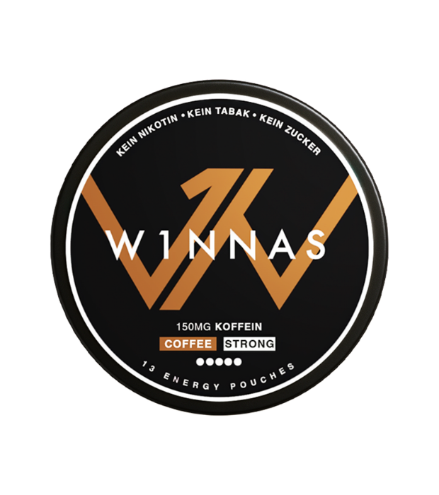 W1NNAS Performance Pouches Coffee mit 150 mg Koffein
