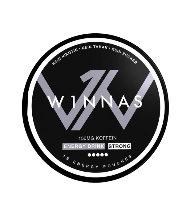 W1NNAS Performance Pouches Energy Drink mit 150 mg Koffein

