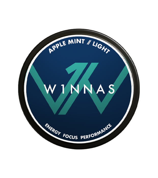 W1NNAS Performance Pouches Apple Mint mit 120 mg Koffein
