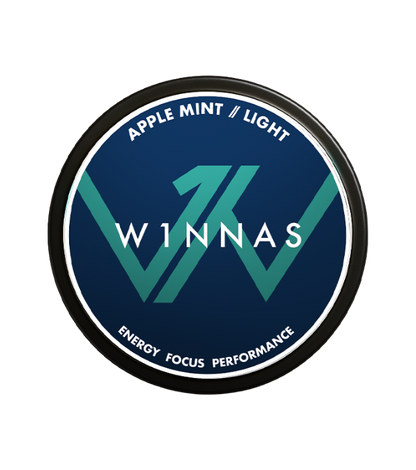 W1NNAS Performance Pouches Apple Mint mit 120 mg Koffein
