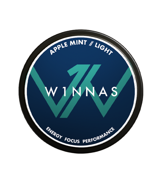 W1NNAS Performance Pouches Apple Mint mit 120 mg Koffein
