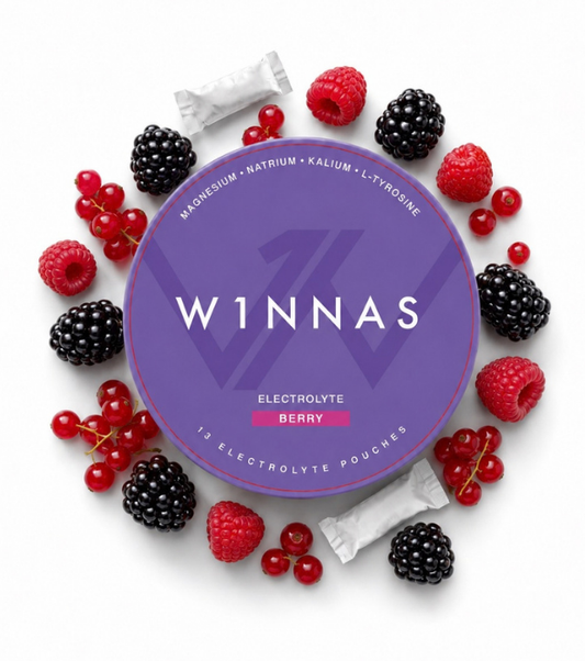 W1NNAS Performance Pouches Berry Electrolyte