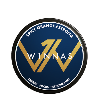W1NNAS Performance Pouches Spicy Orange mit 200 mg Koffein
