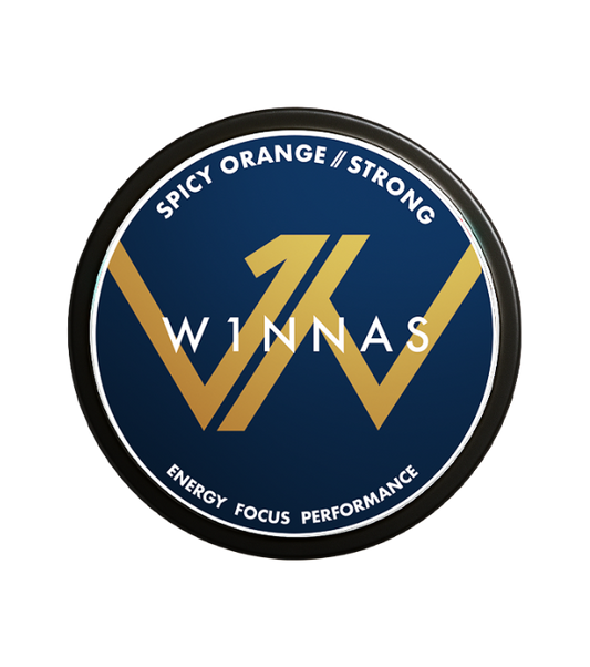 W1NNAS Performance Pouches Spicy Orange mit 200 mg Koffein

